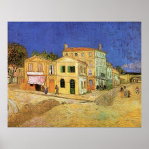 Van Gogh; Vincent's House in Arles (Yellow House) Print