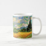 Van Gogh; Wheat Field w Cypresses at Haute Galline Mug