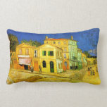 Van Gogh Yellow House Fine Vintage Pillow