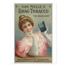 Van Nelle's Shag Tobacco 1905 Postcard