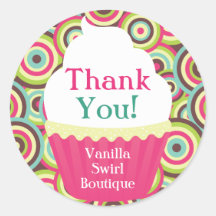 Vanilla Swirl Sticker