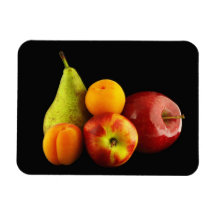 Varied Fruits Vinyl Magnets