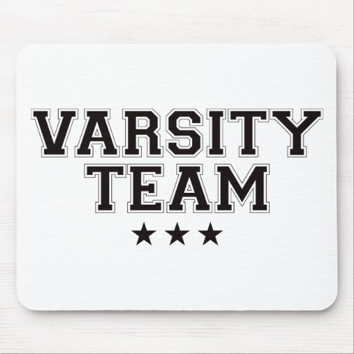 Varsity Team - Black Mouse Mats