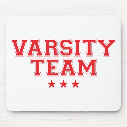 Varsity Team - Red Mousepad