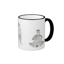 vaso scribe et souris tasse