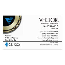 Vector Marketing Business Card