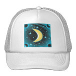 VectorcartoonStarsMoon Trucker Hat