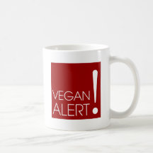 Vegan Alert Coffee Mugs