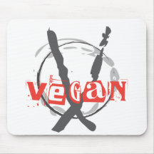 Vegan Anarchist Mouse Pads