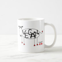 Vegan Cow Mug