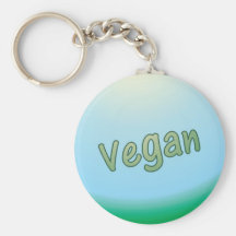 Vegan land key chain
