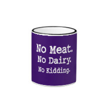 Vegan Message with Attitude Mugs