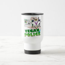 Vegan Police Coffee Mug