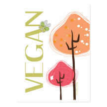 Vegan Post Cards