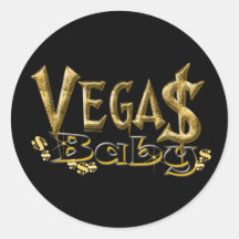 Vegas Baby Sticker