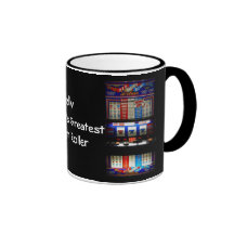 Vegas Style Casino Gambler Slot Machine Coffee Mugs