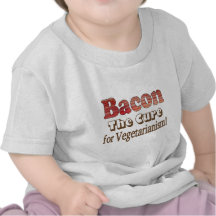 Vegetarian Bacon T Shirts