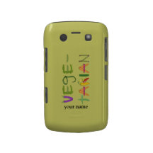 Vegetarian Vegetable Lover Personalised Blackberry Case-Mate Blackberry Case
