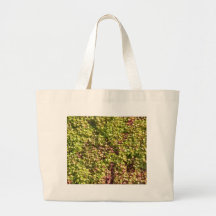 Vegetation Textured Background Tote Bags