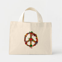 Veggie Peace Sign Bag