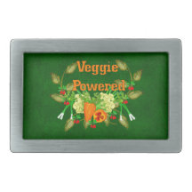 Veggie Powered Belt Buckle