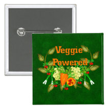 Veggie Powered Pins