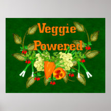 Veggie Powered Poster