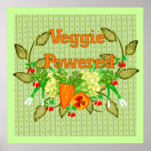 Veggie Powered Poster