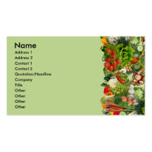 Veggies Business Cards