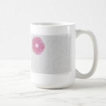 veiled flower coffee mug