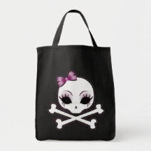 VelusaSkullie Tote Bag