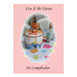 Ven a mi fiesta Cumpleaños 3 Custom Announcements