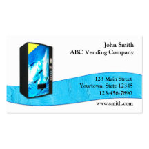 Vending Service Business Card