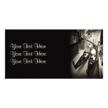Venetian Gondolas Photo Card