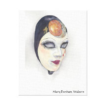 Venetian Mask 1 Canvas Print