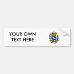 Venezuela Coat of Arms Bumper Stickers