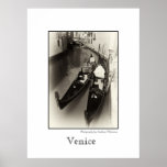 Venice Gondolas Poster