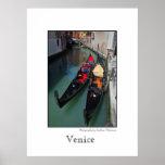 Venice Gondolas Poster
