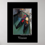Venice Gondolas Poster