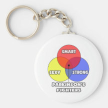 Venn Diagram .. Parkinson's Fighters Key Chains