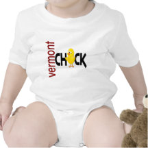 Vermont Chick 1 Baby Creeper