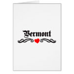 Vermont Tattoo Greeting Cards