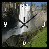 Vernal Falls Wall Clock wall clocks