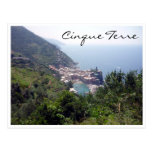 vernazza distant postcard