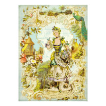 Versailles Butterfly Garden Invitations