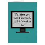 Version 1.0 Greeting Card