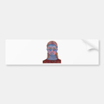 Vertical Template Bumper Sticker