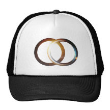 Vesica Piscis Sunrise Trucker Hat