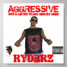 vested baby, ar emblem, pa, AGGRESSIVE, RYDERZ,... Print