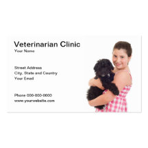 Veterinarian Business Card